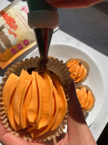 Gluten-Free, Plant-Based Pumpkin Carrot Cake Cupcakes