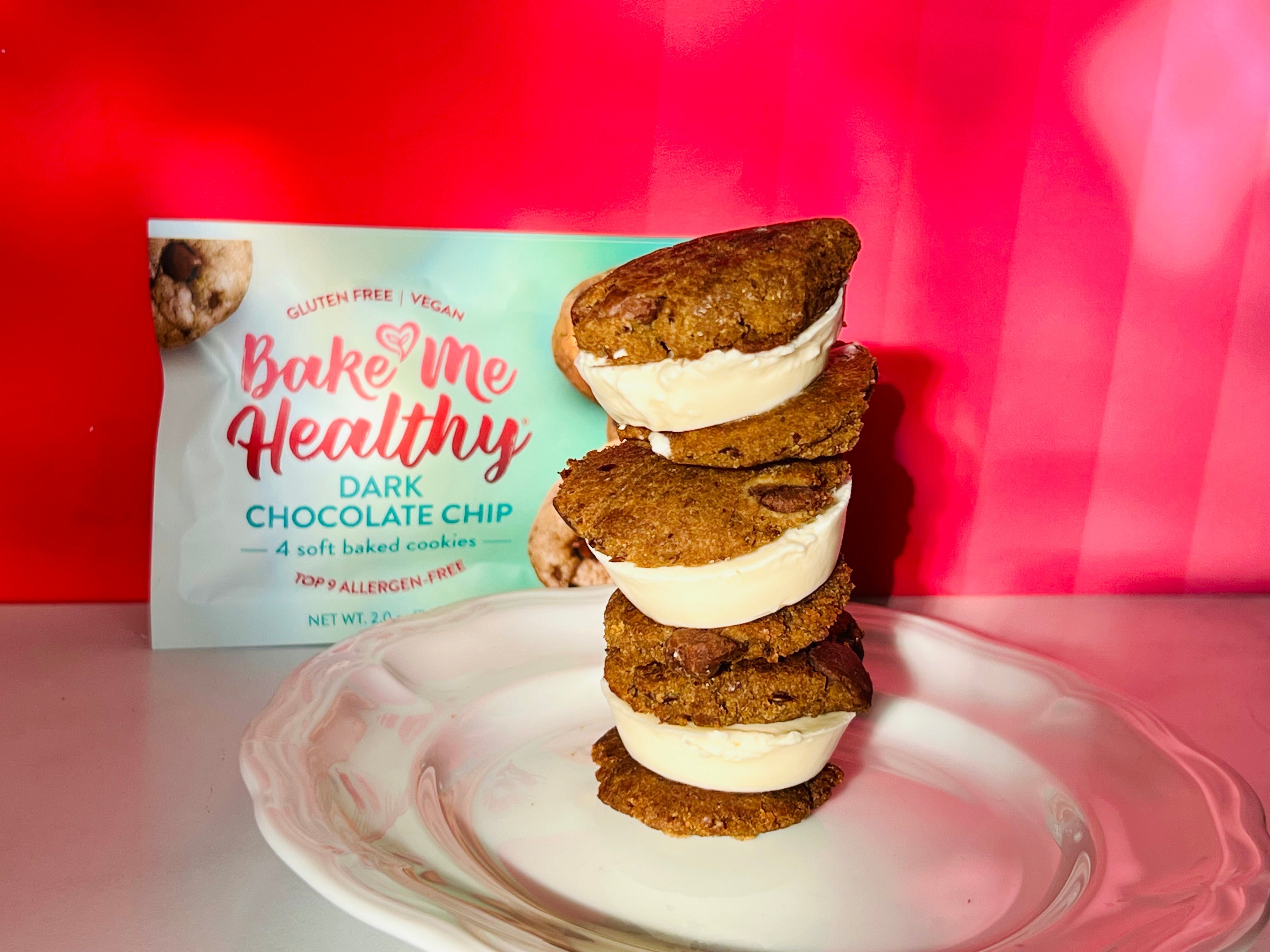 Vegan Cheesecake Cookie Sandwiches – Bake Me Healthy