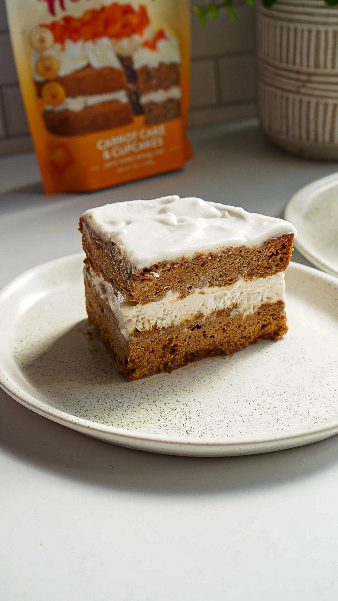 Carrot Cake Ice Cream Cake – Bake Me Healthy