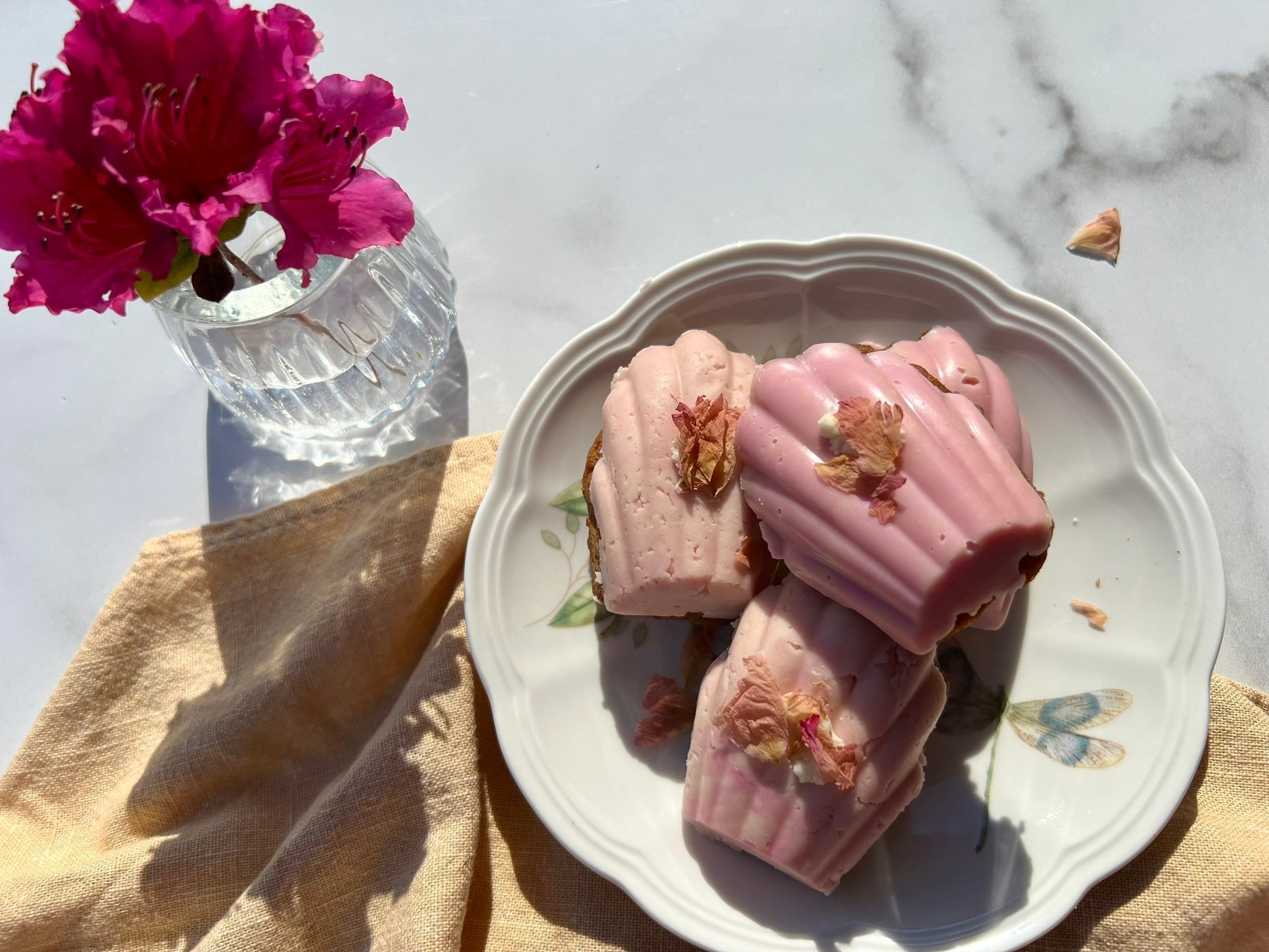 Vegan, Gluten-free, Plant-Based Carrot Cake Madeleines