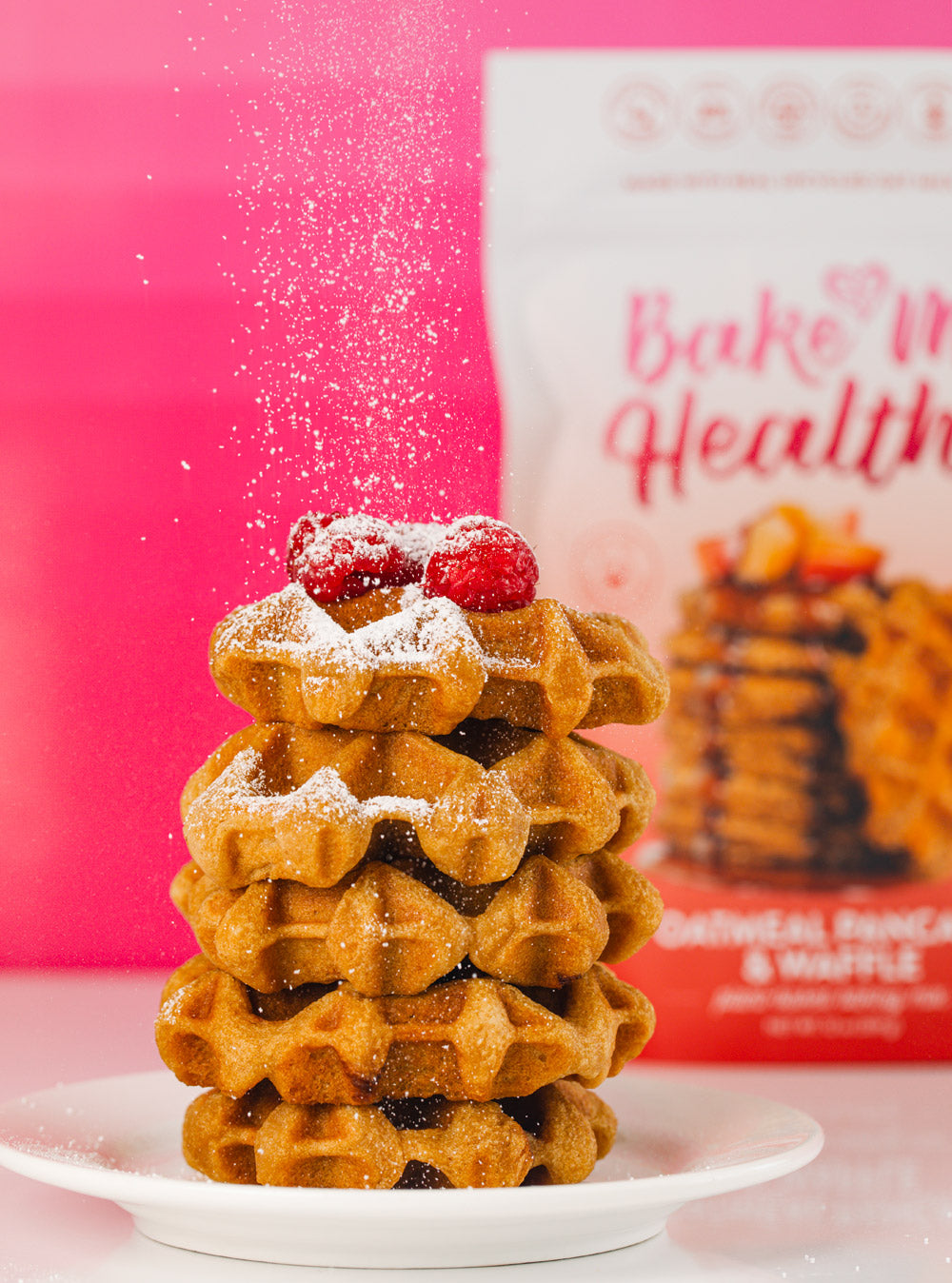 Bake Me Healthy Oatmeal Pancake & Waffle Plant-Based Baking Mix