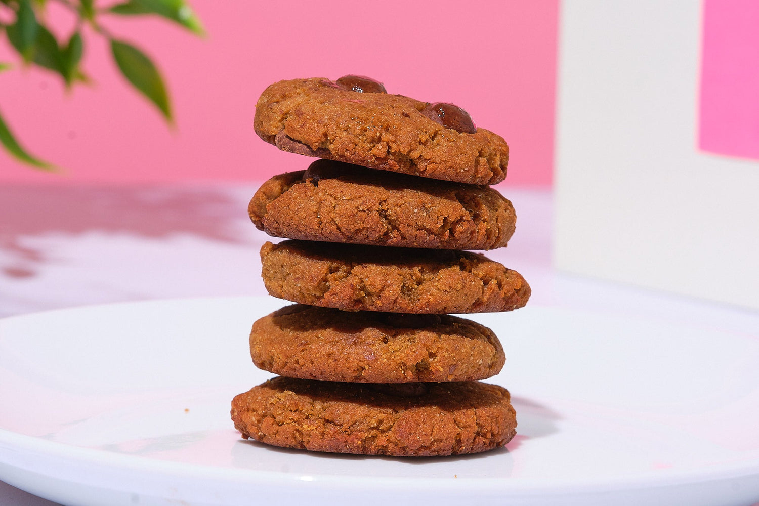 Dark Chocolate Chip Cookies- 40 Cookies/ 10 Snack Packs - Bake Me Healthy