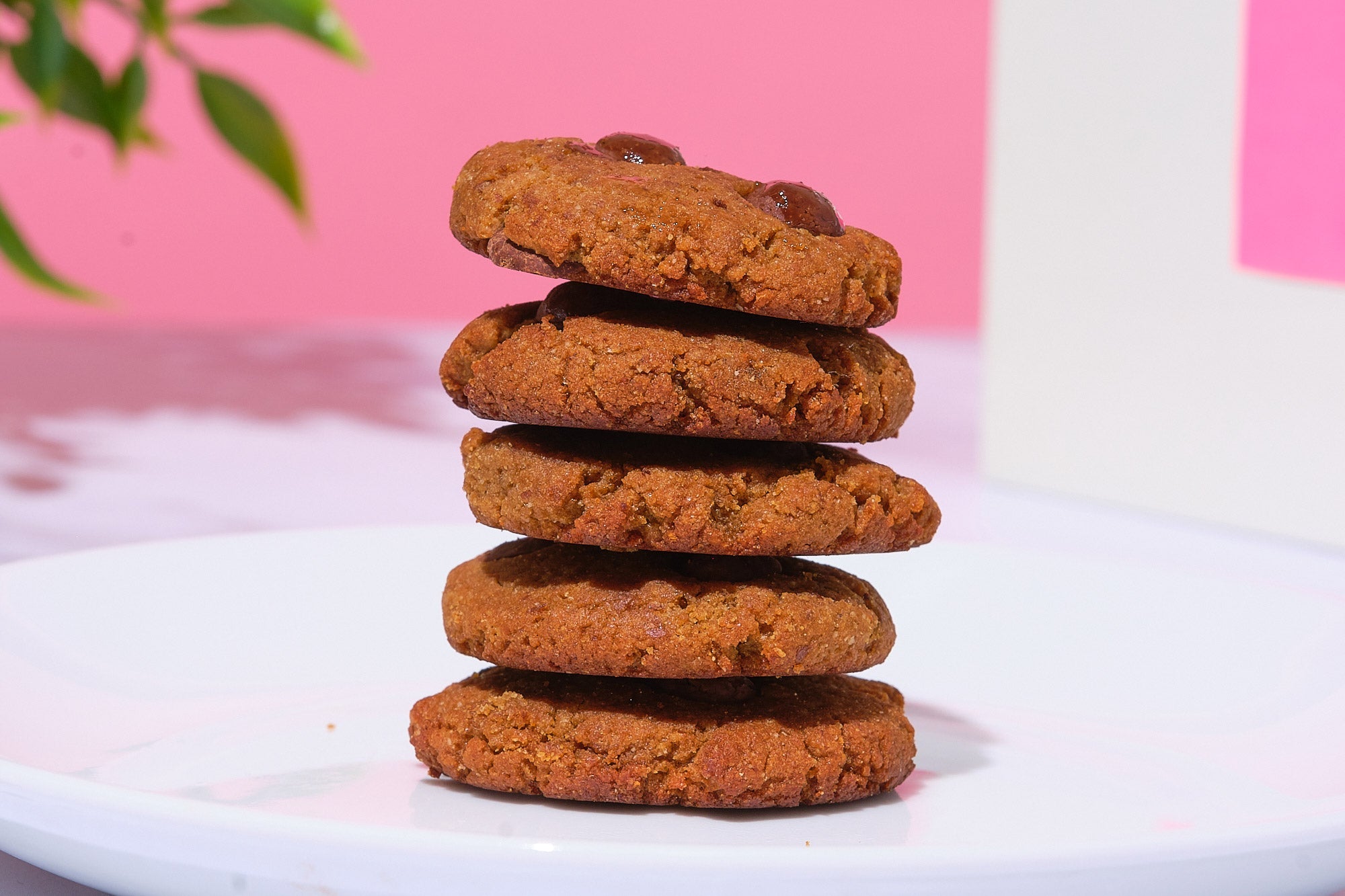 Dark Chocolate Chip Cookies- 40 Cookies/ 10 Snack Packs - Bake Me Healthy