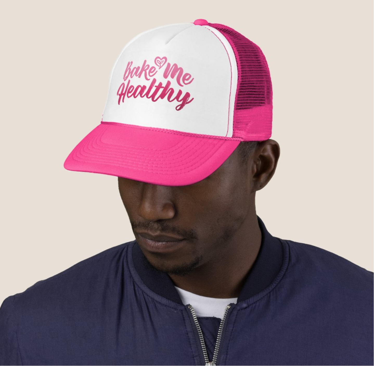 Bake Me Healthy Trucker Hat