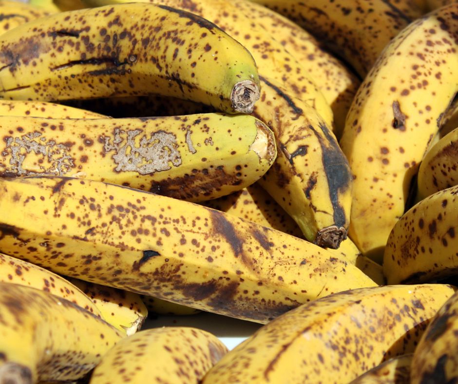 Ugly ripe bananas