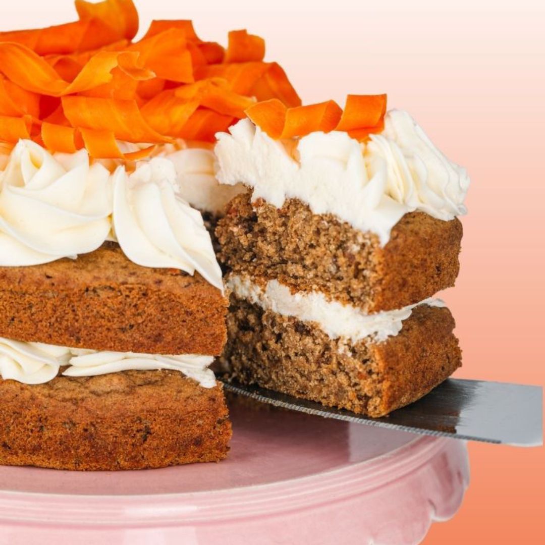 Vegan, Gluten-Free, Top 9 Allergen-Free, Upcycled Carrot Cake & Cupcake Mix