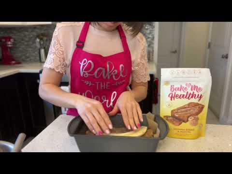 Bake Me Healthy Banana Bread & Muffin Mix Gluten-Free, Vegan, Top 9 Allergen Friendly, Upcycled, Sustainable
