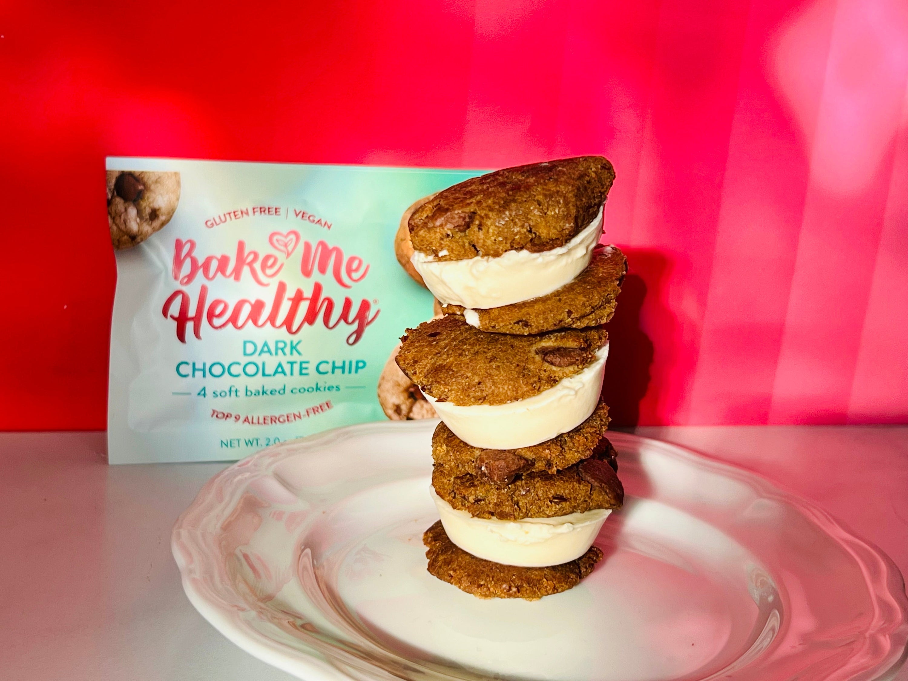 Vegan Cheesecake Cookie Sandwiches