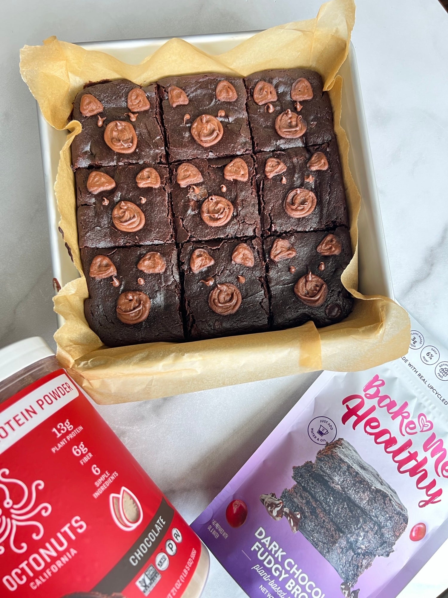 Brown Bear Protein Brownies