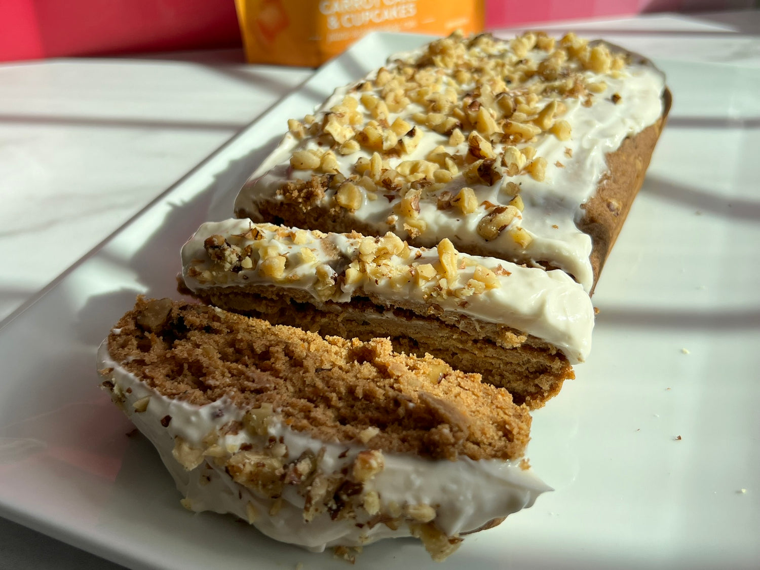 Easy Gluten-Free, Vegan Carrot Cake with Cream Cheese Frosting
