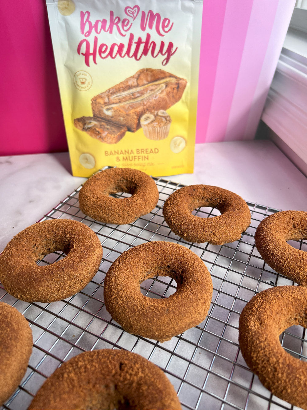 Cinnamon Vegan, Gluten-Free Banana Bread Donuts