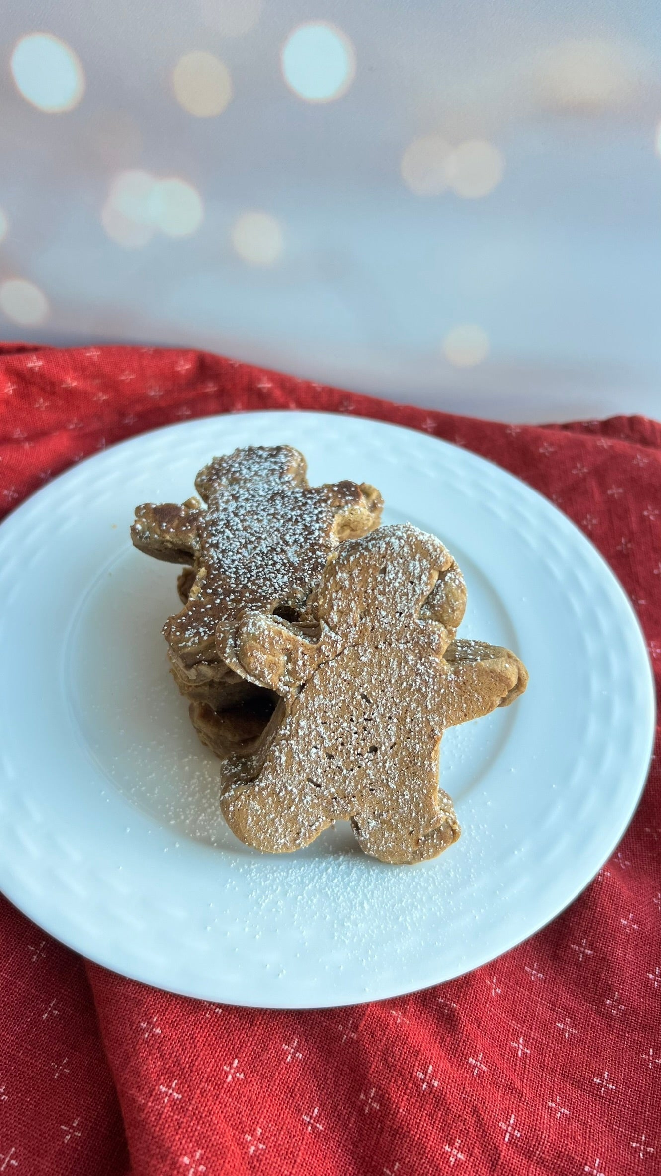Gingerbread Oatmeal Pancakes - Gluten-Free, Vegan