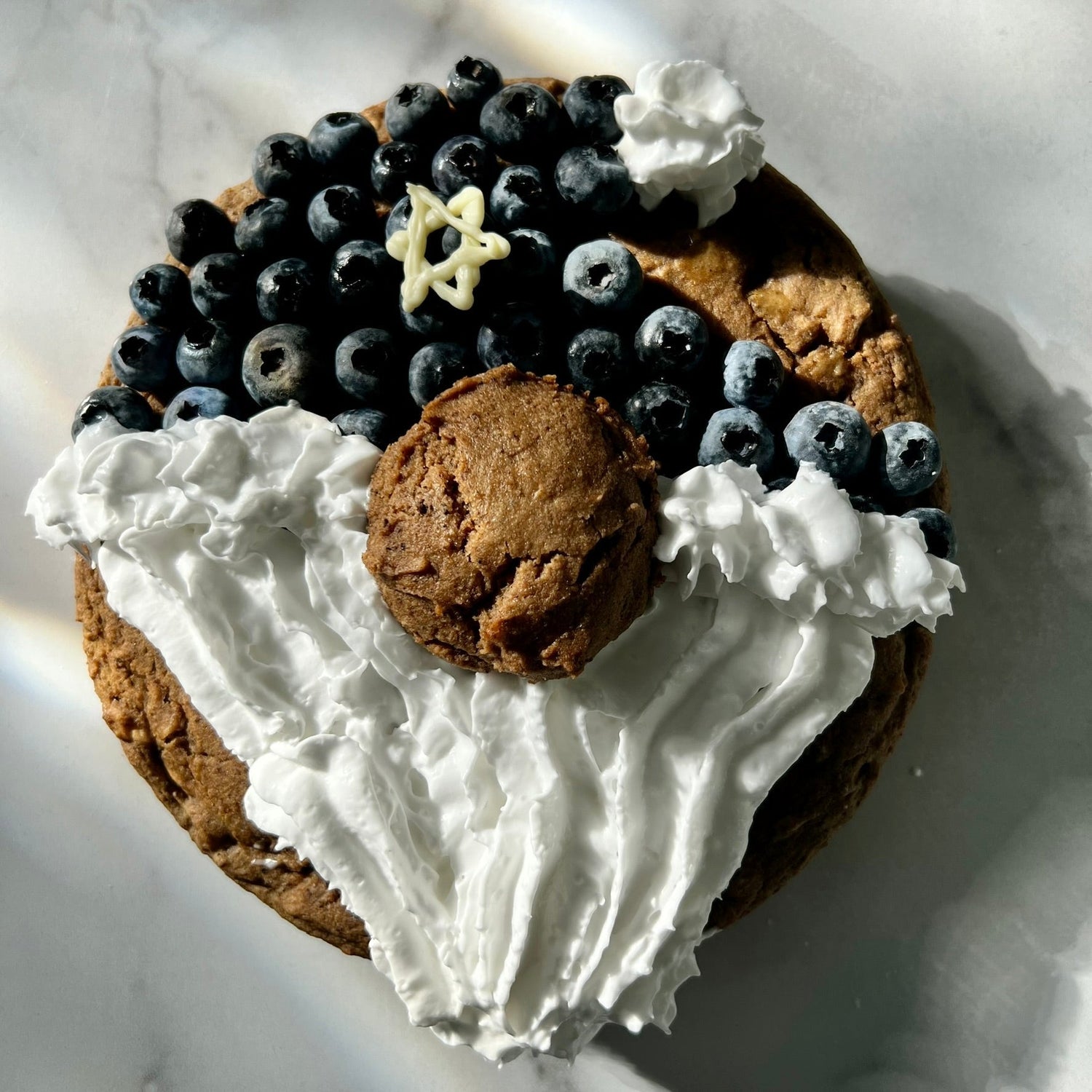 Hanukkah Gnome Cake - Vegan, Gluten-Free