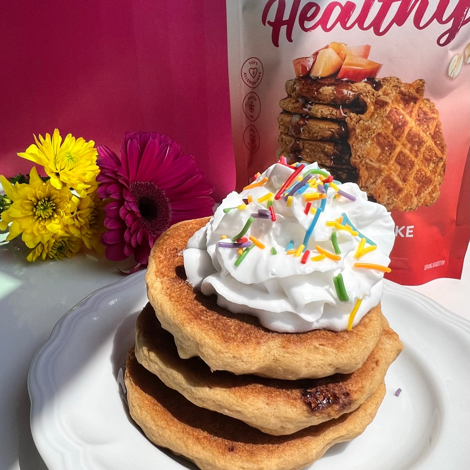 Gluten-Free, Vegan, Top 9 Allergen-Free Oatmeal Pancake Mix & Waffle Mix