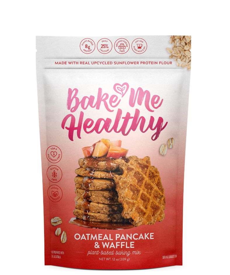 Bake Me Healthy Oatmeal &amp; Waffle Plant-Based Baking Mix