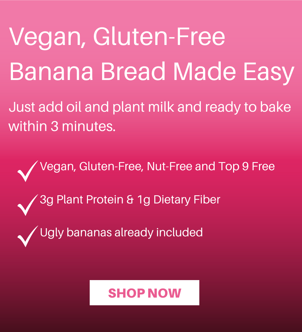 Banana Bread & Muffin Mix - Vegan, Gluten-Free, Top 9 Allergen-Free, Upcycled, Sustainable