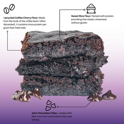 Bake Me Healthy Allergy-Friendly Dark Chocolate Fudgy Brownie Plant-Based Baking Mix Key Ingredients