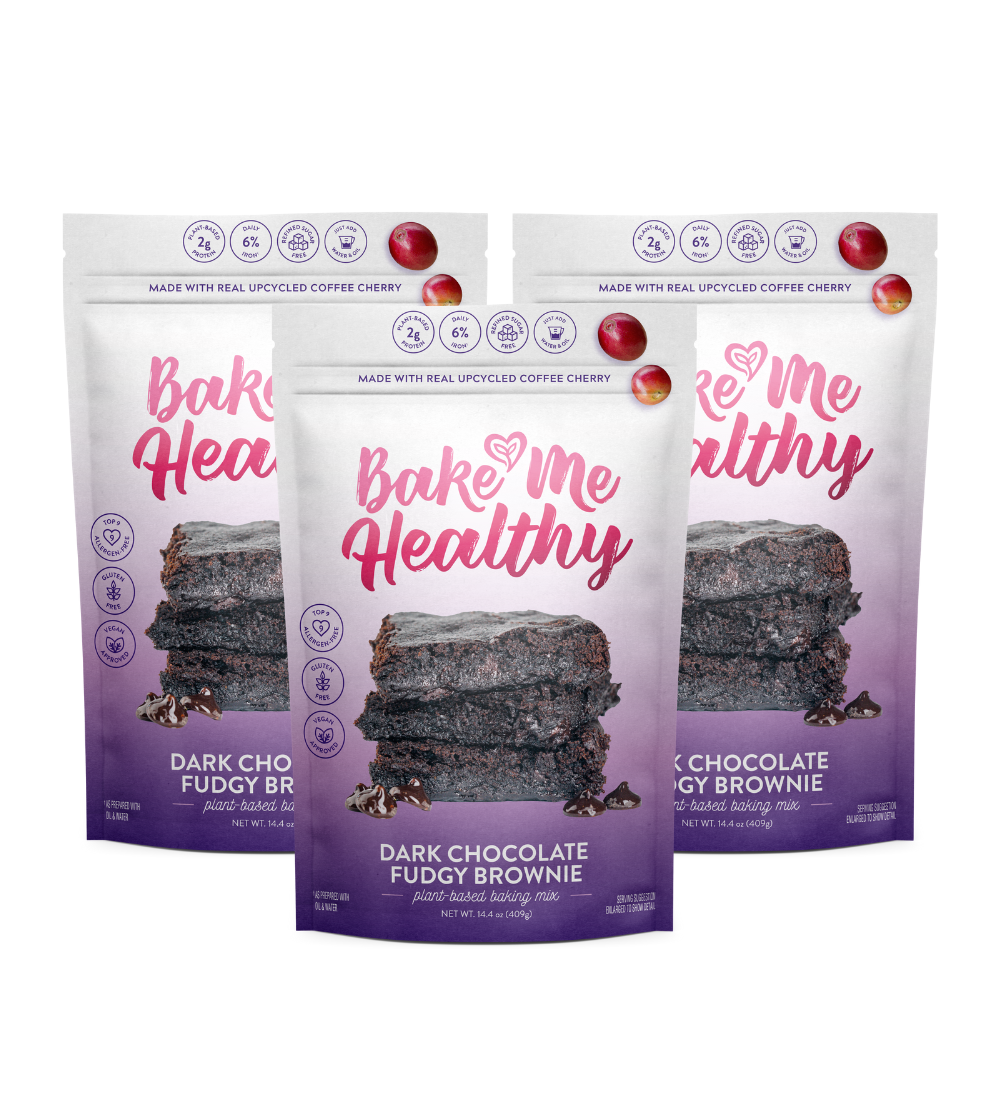 Dark Chocolate Fudgy Brownie Plant-Based Baking Mix